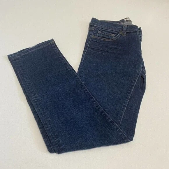 J Brand Womens Low Rise Straight Leg Jeans Blue Size 26 x 30 Denim Classic - Picture 1 of 9